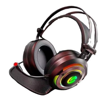 China Wholesale High Quality Comfortable USB Cable and 3.5mm Gaming Earphone Led Gaming Headphones Multicolor Light Weight Headsets for sale