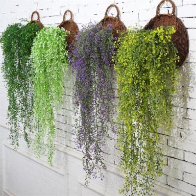 China Artificial Plants Vine Vine Vine Artificial Flowers Vine Leaf Traditional Silk Ivy Green Garland Home Wedding Party Hanging Decoration for sale