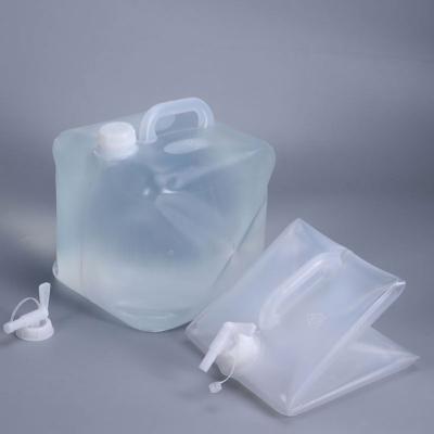 China Eco-friendly UMETASS Food Grade LDPE Empty Collapsible Bucket Bag For Garden Kitchen for sale