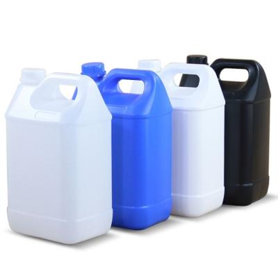 China 100% New Material Thicken Plastic Gallon Bottle Ink Jug HDPE Container Jerry Can For Water Oil Wine Spices 38mm 42mm Tamper Evident Lids for sale