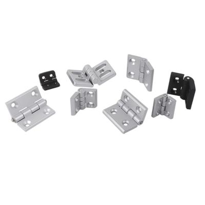 China EUROPEAN Aluminum Door Hinge For 3030 4040 4545 ITEM Profile Aluminum for sale