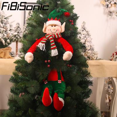 China Christmas Tree Decorations FiBiSonic Christmas Tree Decorations New Santa Claus Doll Fairy Tree Holding Festival Home Shopping Mall Decoration Supplies New for sale