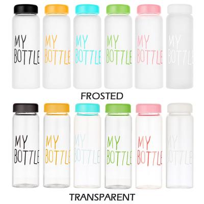 China Viable Hot Sale My Bottle For Water Bottles With Transparent Or Matte Sport Korean Style Heat Resistant Leakproof Protective Bag for sale