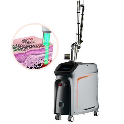 China Picolris Pico Second 1064nm 755nm 532nm Ultra Q Switched Non Invasive ND Yag Laser Tattoo Removal Machine Price for sale