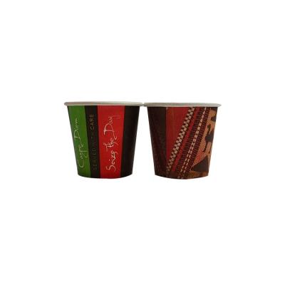 China Anhui Disposable/Recyclable/Aseptic Cheap Paper Cup 2.5oz Hot Disposable Drink Cup Coffee Cup for sale