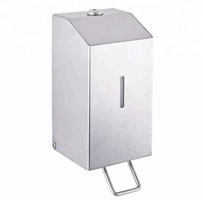 China Modern High Quality Products 650ml Stainless Steel Soap Dispenser Support for sale