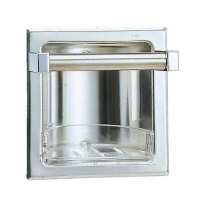 China Modren Stainless Steel New Design Soap Tray Bathroom Soap Bar Drain Dish Holder for sale