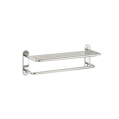 China Modern Stainless Steel Wall Mounted Retractable Towel Rack With Rob for sale