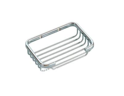 China Modern Wall Mounted 304 Stainless Steel Strong Soap Dish Rack Basket for sale