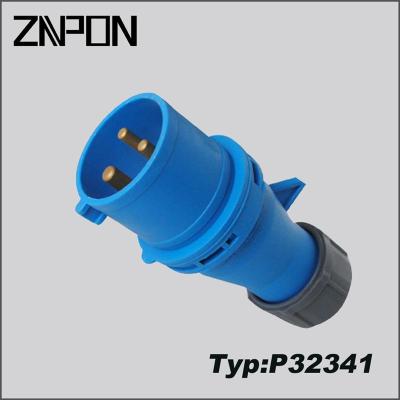 China Industrial P32341 ZNPON 230 Volt BS 32amp Site Plug for sale