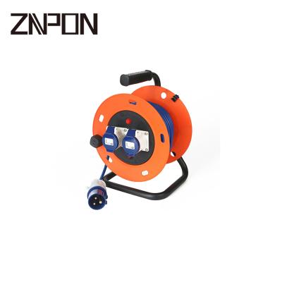 China Industrial Consumer Electronics 25m Plug Socket Extension 50m Cable Reel for sale