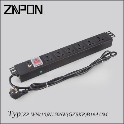 China Universal Socket Rack Mount Commercial PDU for sale