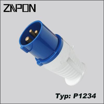 China P1234 16A 240V Industrial Industrial Plug Socket Electrical Connectors for sale