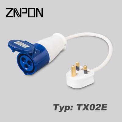 China Lead 14m Industrial European Camping Extension TX02E Electrical Connection for sale