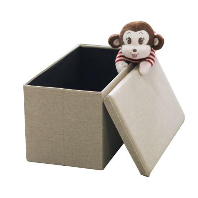 China Hot Sales Collapsible Stool Bailey Storage Bench Canvas Foldable Stool With Soft Cover for sale