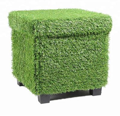 China stool home & Outdoor Artificial Green Grass Ottoman 15