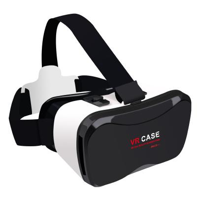 China 2022 Movie 3D OEM LOGO VR Watching 5 Plus Helmet 3D Glasses VR Case With Remote Controller For Phones for sale