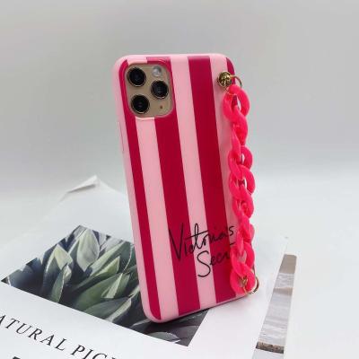 China Silicon Design TPU Gel Case For iPhone 11 Pro Max With Rope Mobile Phone Case for sale