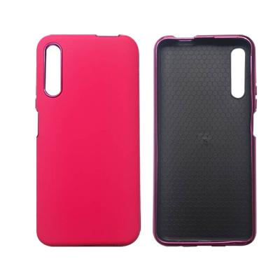 China TPU Plating Rubber TPU Oil PC 2 In 1 Case For Huawei Y9s Mobile Phone Case for sale