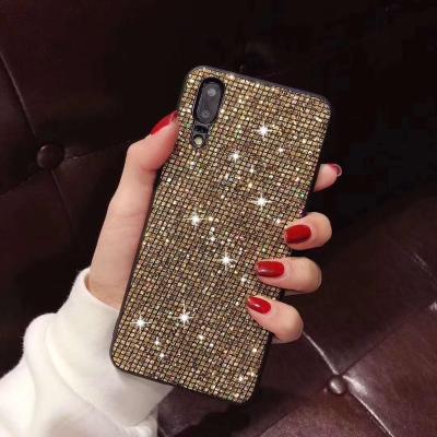 China Bling TPU+PC Phone Case For Huawei p30 lite , Glitter Phone Case For Huawei p30 lite for sale