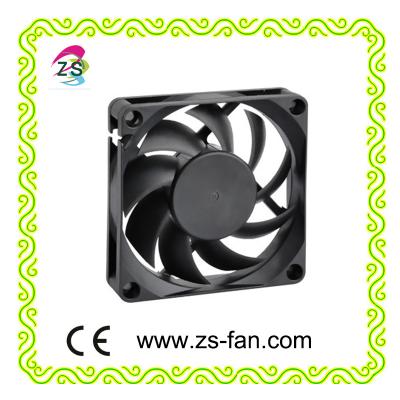 China 70mm axial fan,Low Noise 7015 12v dc cooling fan for ventilation for sale