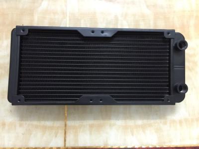 China G1/4 screw thread aluminum 240mm cpu radiator for sale