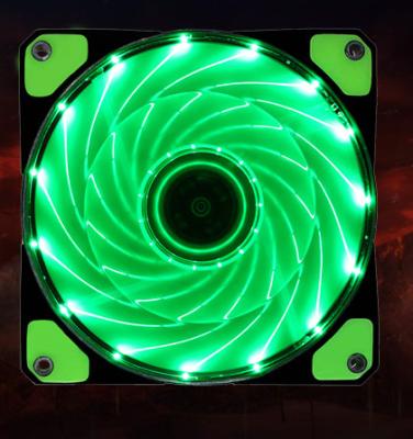 China NEW case fan 12v 120*120*25mm with 15 LED for sale