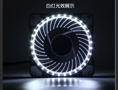 China Wind light RGB LED Fan with Rf Remote Control Set 12v 120mm Adjustable LED for computer case for sale