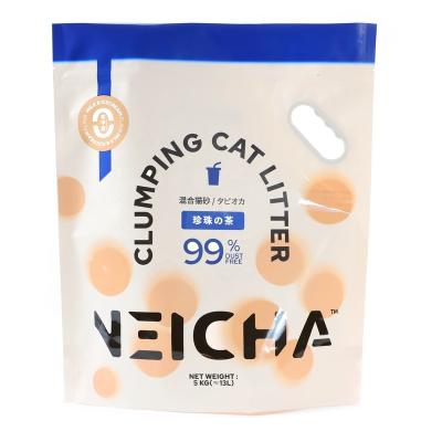 China BIODEGRADABLE custom printed cat litter bag printed packaging back sealed bag plastic bag for sale