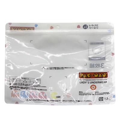 China Recyclable hot sale custom printed plastic lady's underwear disposable-a-bag packaging for sale