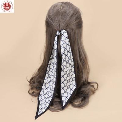 China Zhong Yu Luxury Elegant Soft 2022 Spring And Silk Scarf Factory Wholesale Small Ribbon Ladies Rayon Summer Scarf Pointed Arm Bag for sale