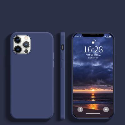 China 2021 Original Luxury Anti-fall Silicone Phone Case Cell Phone Filter Mount For Cover For iphone 12 pro Max Phone With Logo Cases for sale