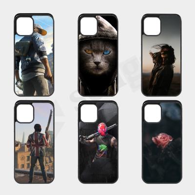 China New Designer Anti-fall Tpu Pc 2D Sublimation Cell Printing Blank Cell Phone Case Back Cover For Iphone 12 11 pro X Max Xs Max Xr Case for sale