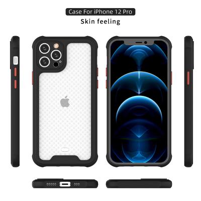 China Full Protection Breathable Non-slip Slim Cover Case Anti-drop Cavity Anti-fall Heat Dissipation Cooling Case For Apple iPhone 12 Pro Max for sale