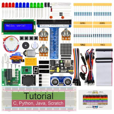 China Education Freenove Ultrasonic Starter Kit For Raspberry Pi 4 B 3 B+ Courses 487-Page Python C Java Scratch 400 171 Points 63 Projects for sale