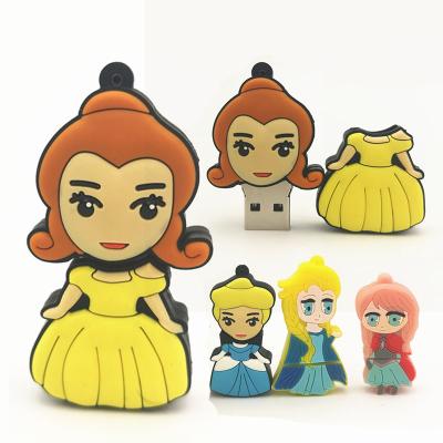 China Flash Pen Drive Thumb Cle Pendrive 4GB 8GB 16GB 2GB 64GB 32GB USB 2.0 Girls Beauty Silicone PVC Cartoon Soft Memory Sticks U Disk Gift for sale