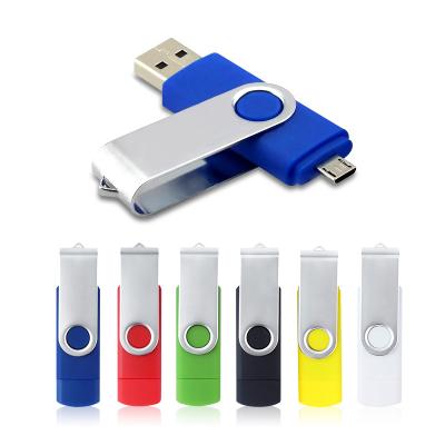 China Pendrive 64gb Plastic USB Flash Drive 128gb OTG Pen Drive 4gb 32gb 16gb 8gb External Storage Plastic High Speed ​​Stick for phone flashdrive for sale