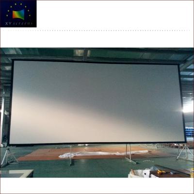 China XYScreen 180inch Large Fold Screen Mobile Portable Fast Folding Front Rear Projection Screen For Indoor/Outdoor for sale