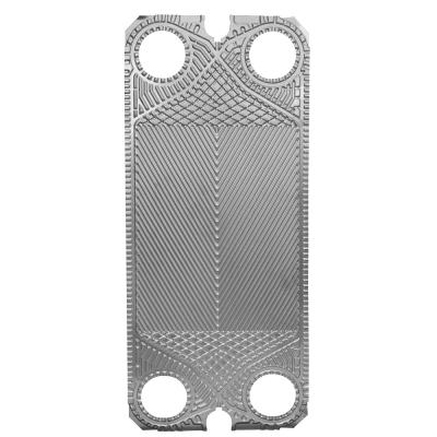 China Promontional replacement M15 SSI16 0.5/0.6mm plate for Alfa plate heat exchanger large stock plate heat exchanger plate for sale