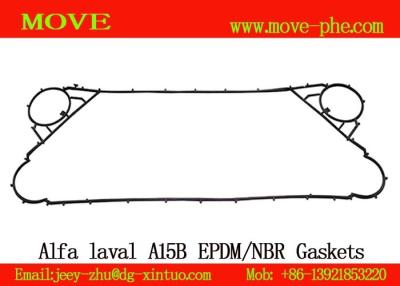 China Supply stocked NBR&EPDM  replacement A15B,AK20,Clip6,Clip8,Clip10 plate heat exchanger plate gaskets for sale