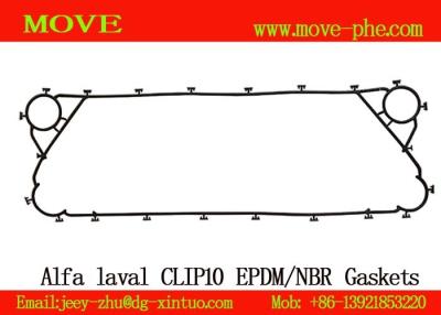 China Supply good quality  Clip10 aftermarket NBR&EPDM Gaskets for plate heat exchanger ,PHE plate gaskets for sale