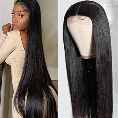 China JP Silky Straight Wave Luxury Long Brazilian Straight Hair Wigs, HD Lace Front Hair Wigs, 100% Virgin Hair Wig For Black Women for sale