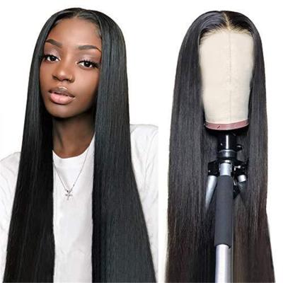 China JP Brazilian Vrigin Hair Lace Front Wig Remy HD Natural Wave Hair Wigs Wholesale Silky Straight Full Lace Wigs For Black Women for sale