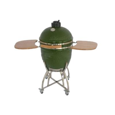 China Wholesale adjustable size home and garden picnic quality kamado grill charcoal bbq grill large with stainless steel cart for sale