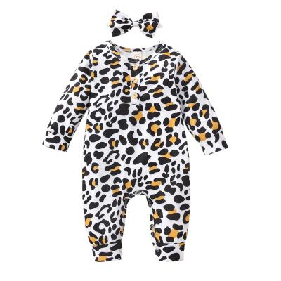 China Wholesale Newborn Baby Boys Cotton 100% Cotton Knitted Long Sleeve Jumpsuit Baby Clothes Romper Kids for sale