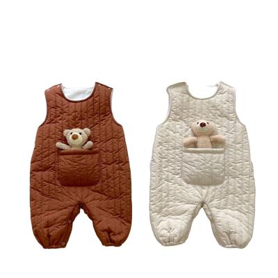 China One Piece 100% Cotton Baby Romper Autumn Winter Baby Girl Baby Boy Overalls Cotton Newborn Clothes Jumpsuit for sale