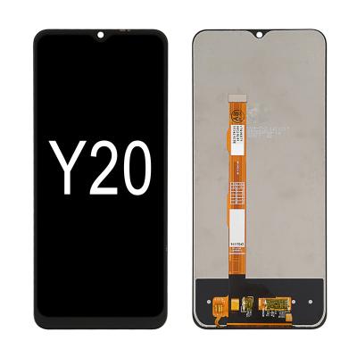 China Fix Phone Screen Broken Original For Vivo Y12s/Y20s V2026 LCD Display With Glass Touch Screen Digitizer Assembly Replacement Parts for sale