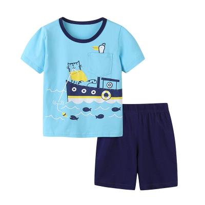 China Fashion NANZOUK Boy 2 Piece Shorts Set Kids Shorts Set Boy With Shirt for sale