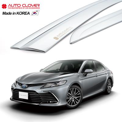 China Business/Luxury AUTOCLOVER For Toyota Camry Chrome Door Sun Visor Sun Visor Door Wind Deflector Duct Shade D725 for sale