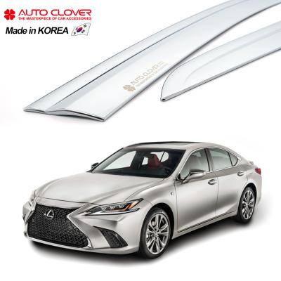 China Business/Luxury AUTOCLOVER For Lexus Door Visor Sun Visor Sun Door Deflector Vent Visor E038 ES Chrome for sale